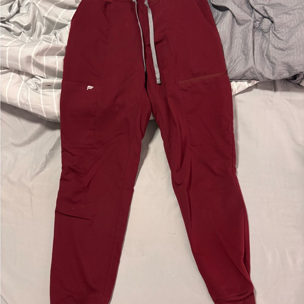 Fabletics Burgundy Joggers